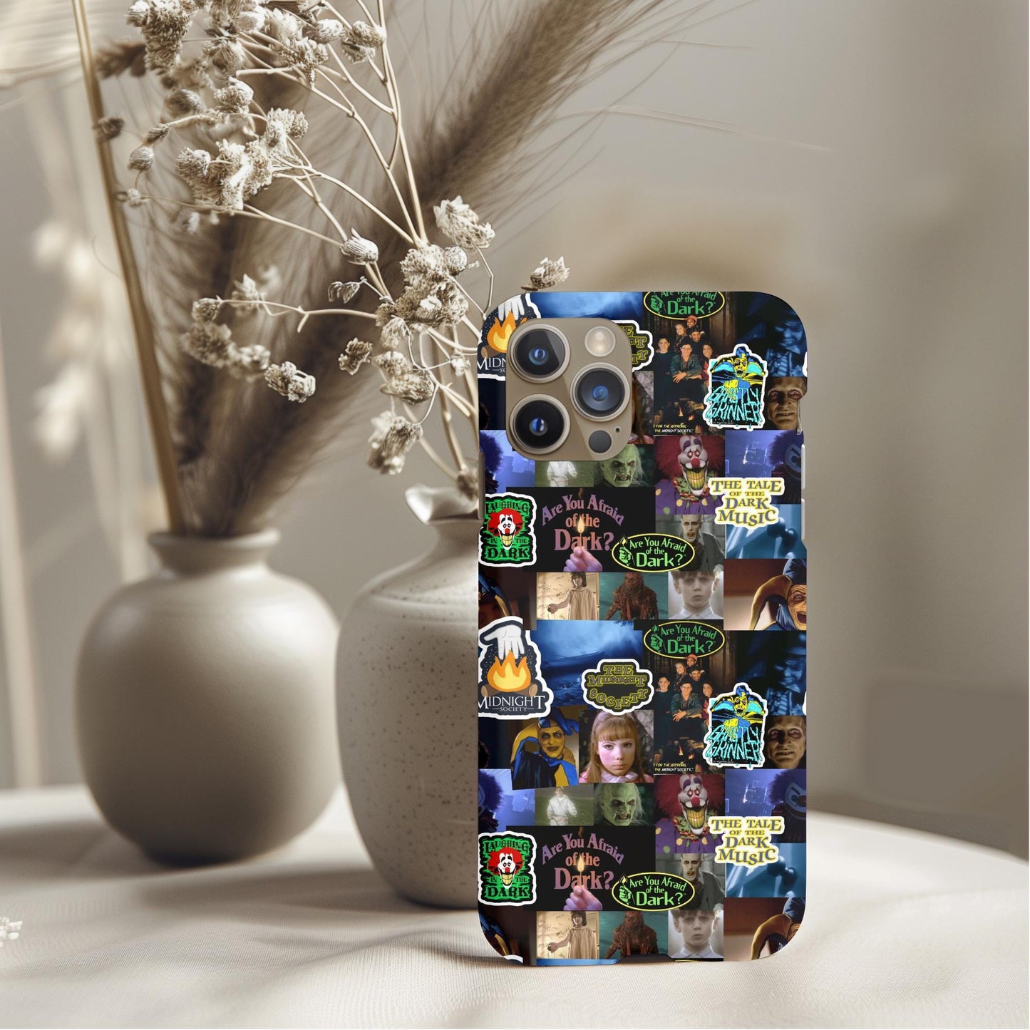 Are You Afraid of the Dark? Collage Phone Case