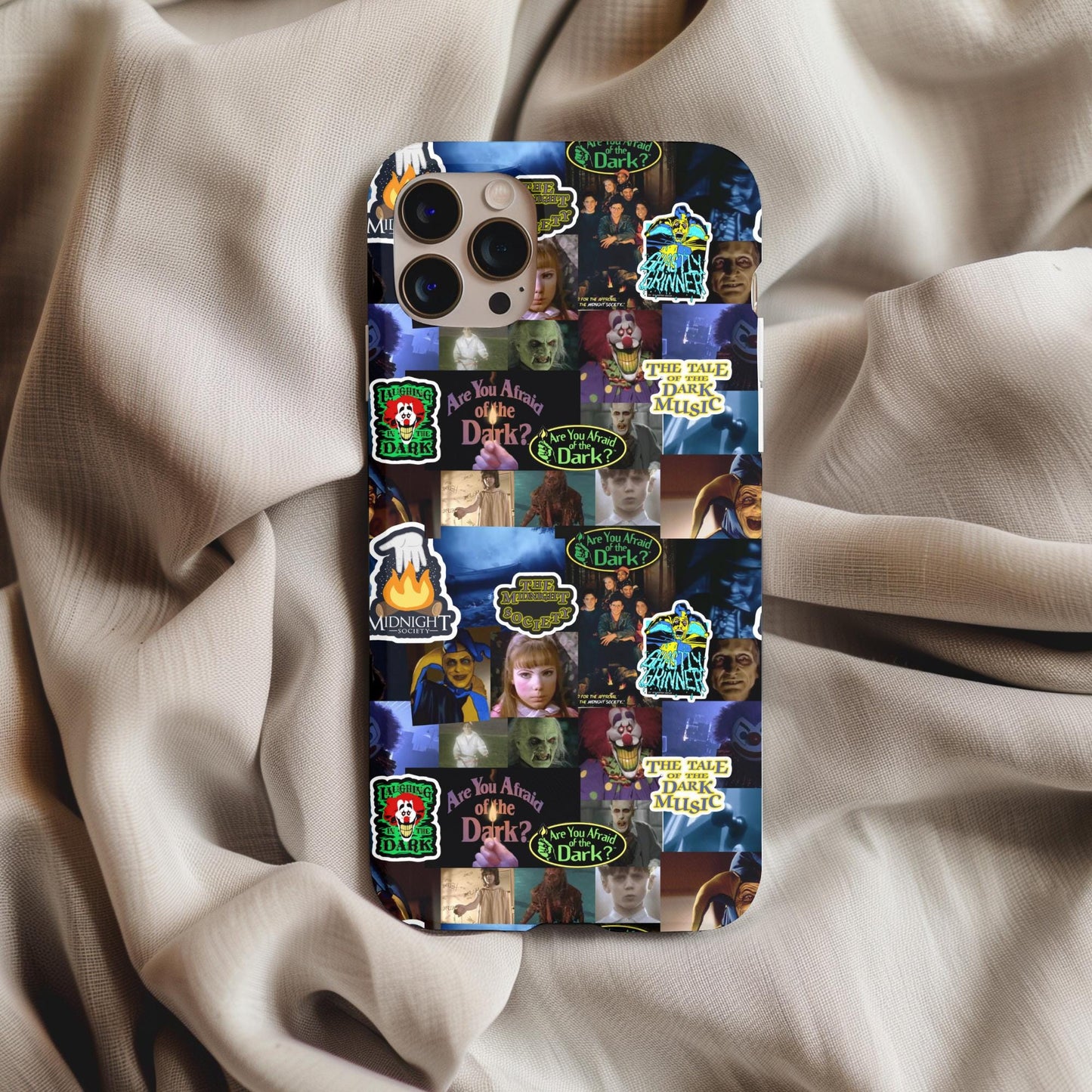 Are You Afraid of the Dark? Collage Phone Case