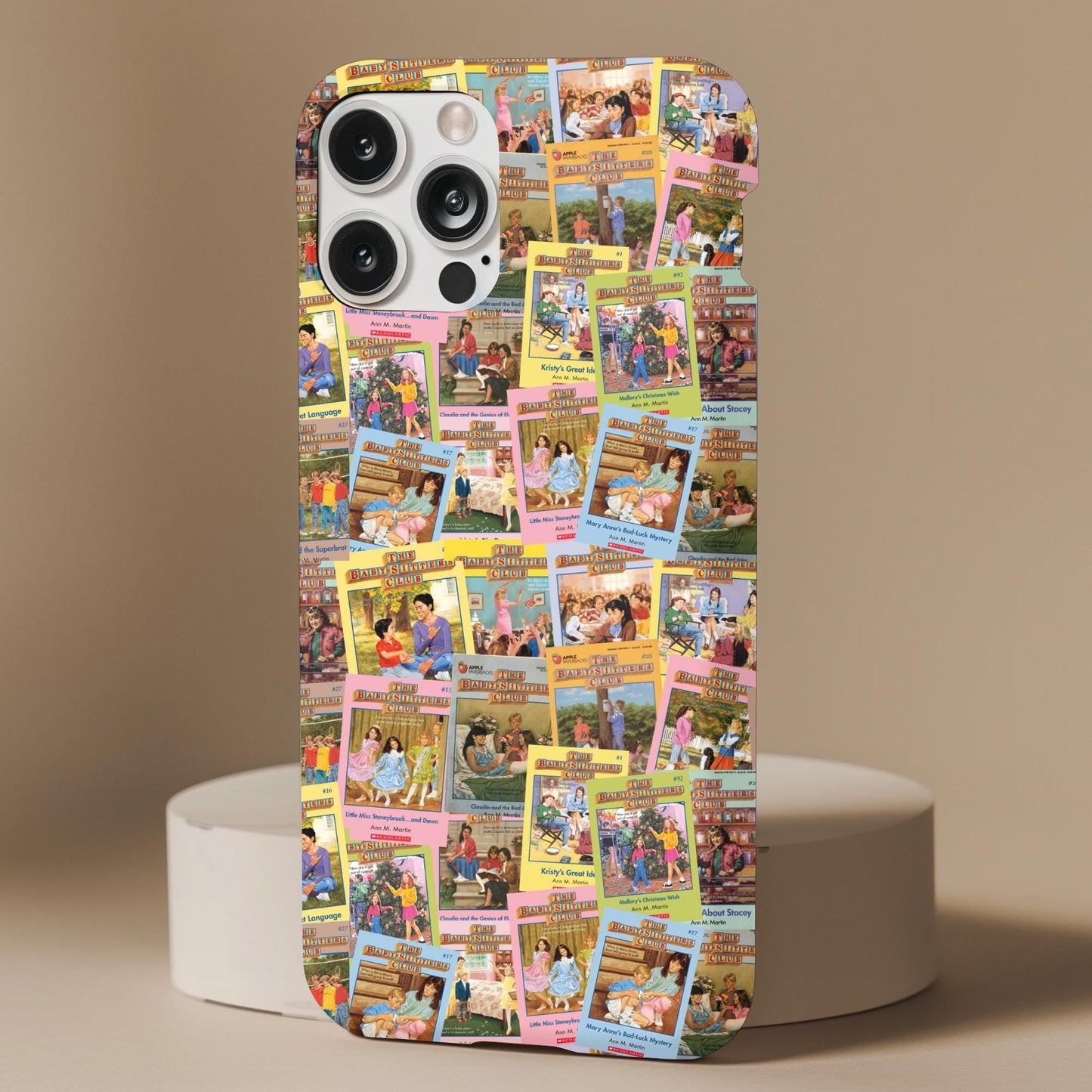 Nostalgic Babysitter Club Books Phone Case