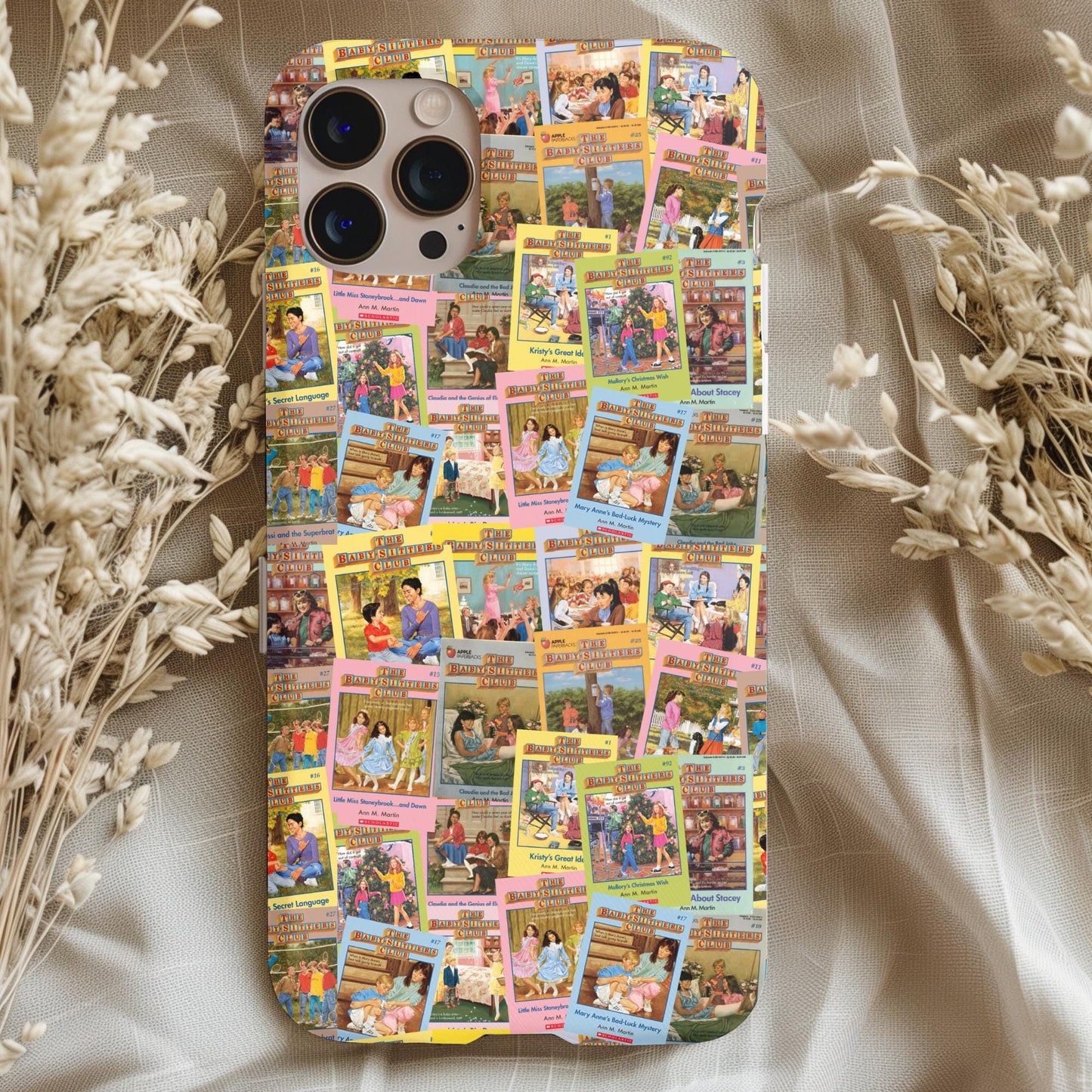 Nostalgic Babysitter Club Books Phone Case