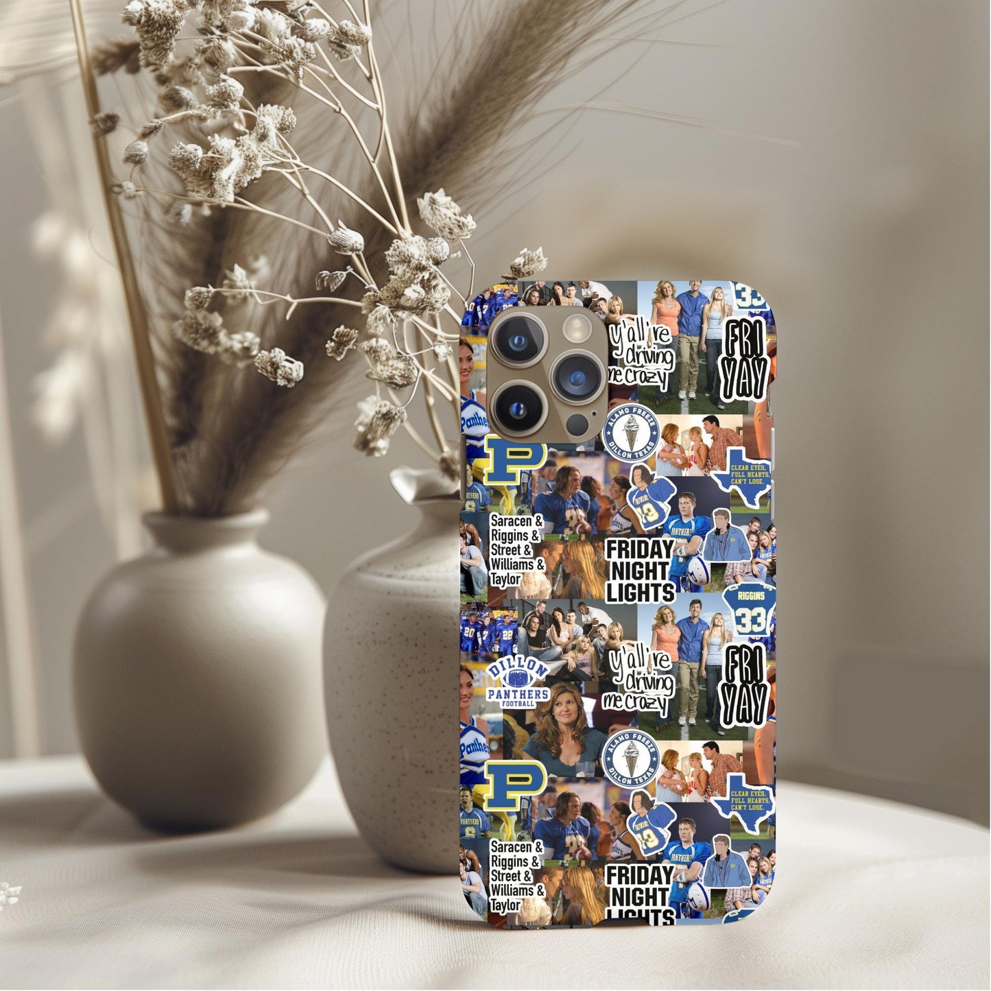 Friday Night Lights Collage Phone Case