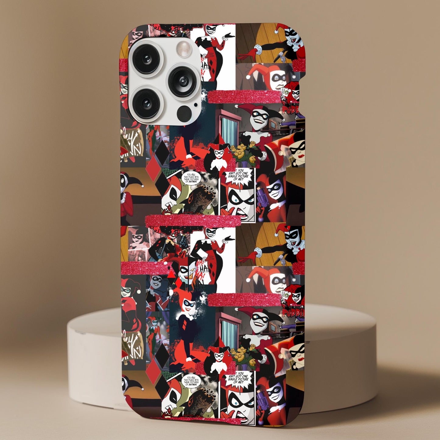 Harley Quinn Comic Phone Case