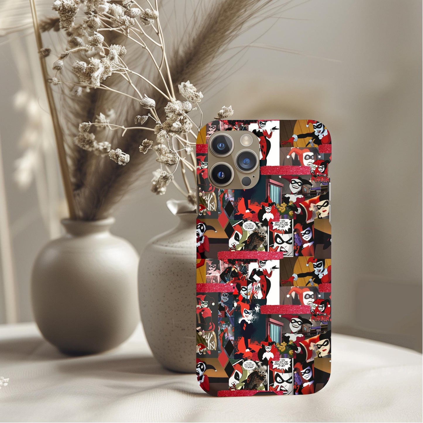 Harley Quinn Comic Phone Case